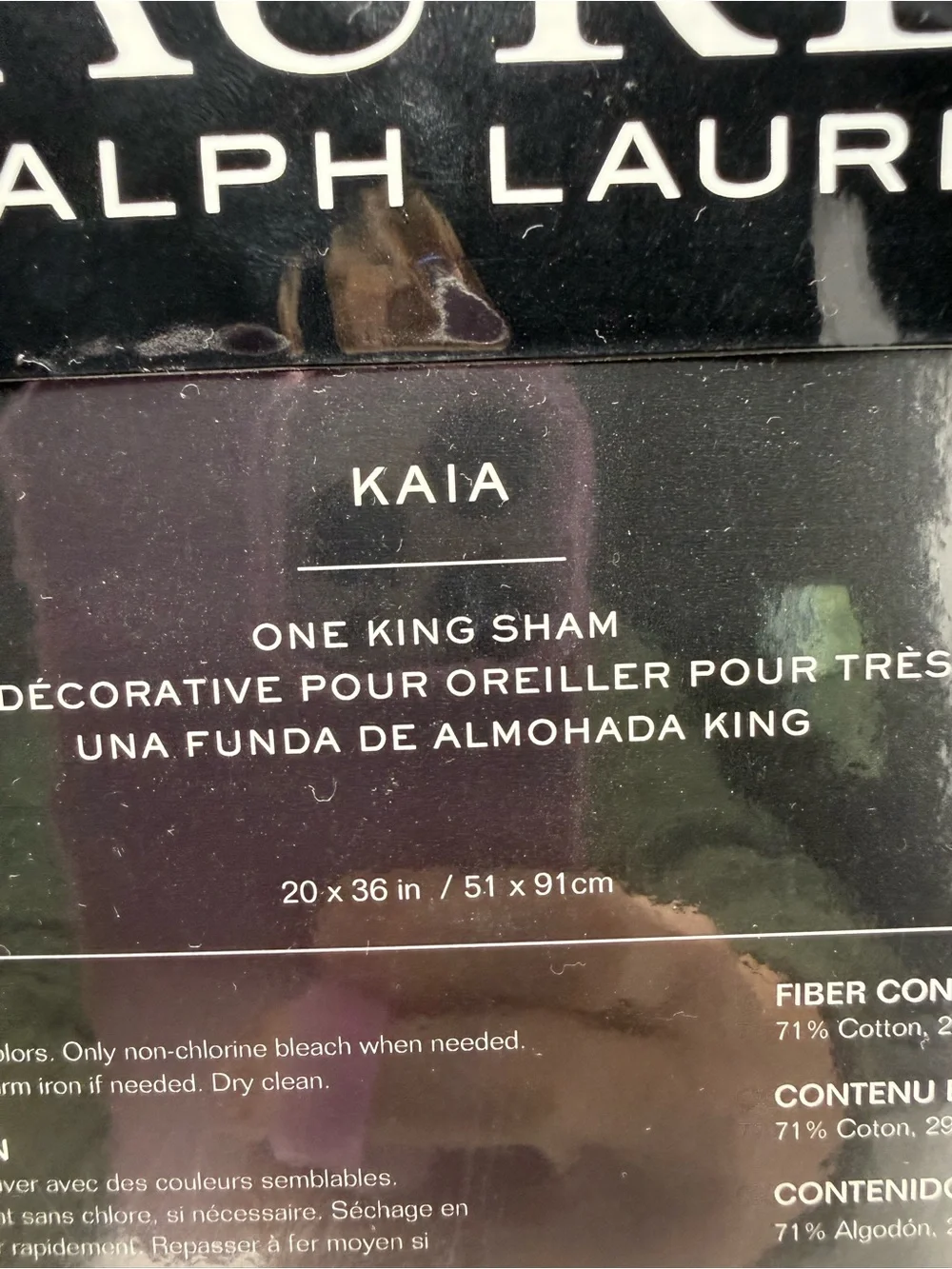 Ralph Lauren Kaia set of 2 King Shams Tan NWT
